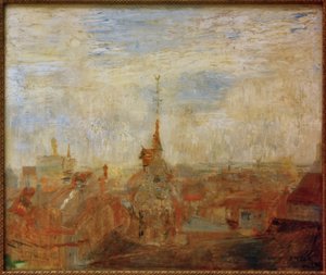 The Roofs of Ostend by James Sidney Ensor