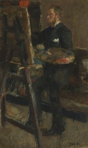 The Painter Alfred William Finch by James Ensor