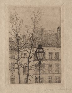 The Street Lamp by James Ensor
