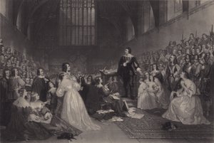 The Trial of Thomas, Earl of Strafford, in Westminster Hall, 1641 by James F. Scott