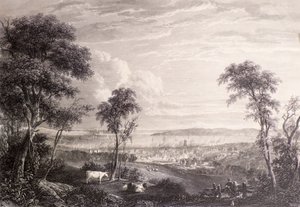 View of Dundee from Balgay Hill by James Fenton