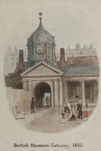 British Museum, 1850 by James Findlay