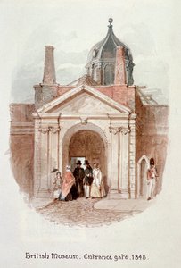 British Museum, entrance gate by James Findlay
