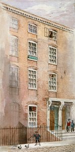 Houses in Crane Court, near Fleet Street, City of London by James Findlay