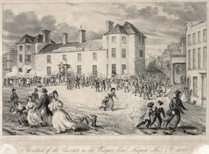 Chartists Attack on the Westgate Hotel, Newport, November 4th 1840