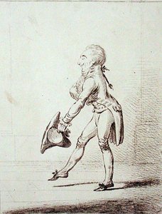 A Master of Ceremonies, Published by Hannah Humphrey by James Gillray
