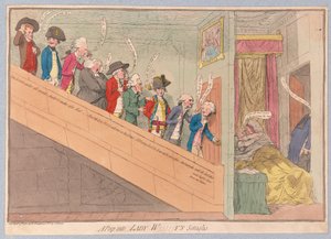 A Peep into Lady W!!!!!ys Seraglio, pub. 1782
