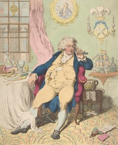 A Voluptuary Under the Horrors of Digestion, July 2, 1792