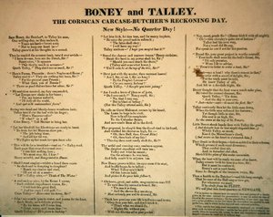 Boney and Talley, The Corsican Carcase - Butchers Reckoning Day, published by Hannah Humphrey, 1803 by James Gillray