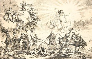 Ecclesiastical and Political, State of the Nation by James Gillray