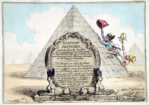 Egyptian Sketches, Published by Hannah Humphrey in 1799