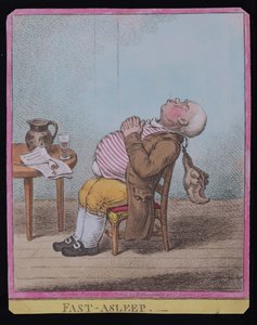 Fast Asleep, Published by Hannah Humphrey in 1806
