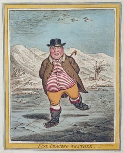 Fine Bracing Weather, published by Hannah Humphrey in 1808
