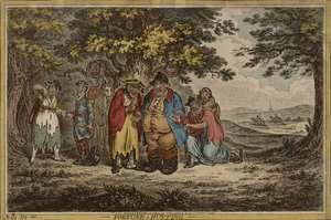 Fortune Hunting, published November 20 by James Gillray