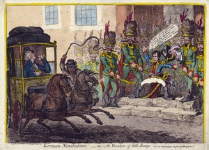 German Nonchalance – Or the Vexation of Little Boney. 1803