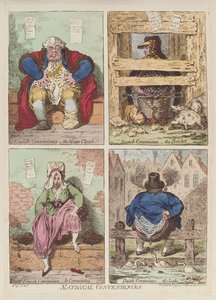 National Conveniences, 1769 by James Gillray