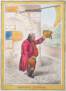 Orange Jumper, published by Hannah Humphrey in 1809