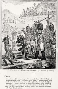 Plate 3, from The Life of William Cobbett, written by himself, pub. by H. Humphrey