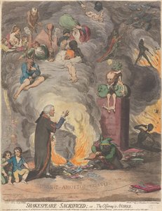 Shakespeare Sacrificed; or, The Offering to Avarice