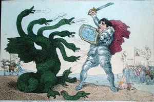 The Champion of the People by James Gillray