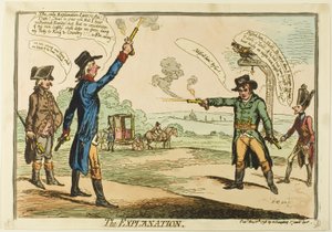 The Explanation by James Gillray