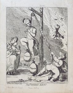 The Friendly Agent, published by S.W. Fores in 1787