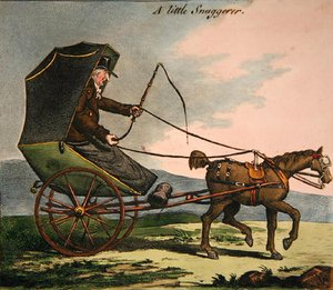 The Little Snuggerer by James Gillray