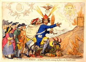The Prophet of the Hebrews - the Prince of Peace conducting the Jews to the Promised Land