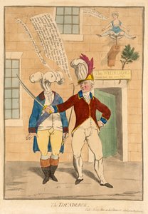 The Thunderer by James Gillray
