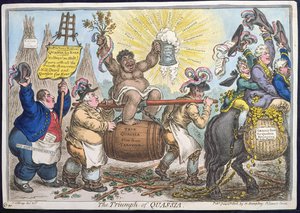 The Triumph of Quassia by James Gillray