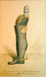 Thirty Years have I lived in the parish of Covent Garden by James Gillray