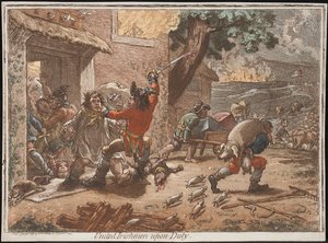 United Irishmen Upon Duty by James Gillray
