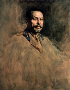 Portrait of Louis Botha, South African Politician, Painting by James Guthrie by James Guthrie