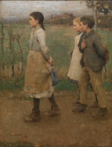 Schoolmates, c.1884 by James Guthrie