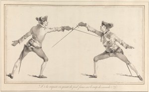 De la Risposte en Quinte de Pied Forme sur le Coup de Seconde by James Gwin