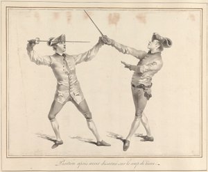 Position After Disarming on the Tierce Stroke