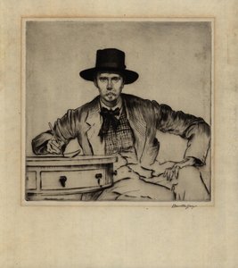 Portrait of the Engraver J. Hamilton Hay, 1915