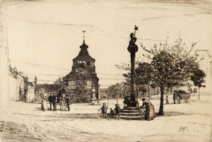 Market Cross, Crail by James Hamilton Mackenzie