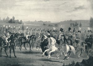 Review of the 1st Life Guards and 8th Hussars, June 4th, 1842