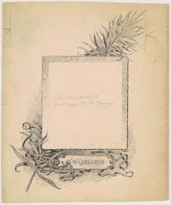 Frontispiece, Portrait of W. W. Corcoran by James Henry Moser