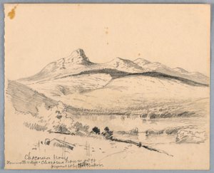 Mt. Chocorua from Tamworth, New Hampshire by James Henry Moser