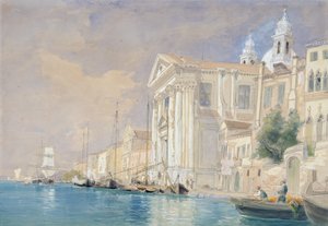 Church of the Gesuati, Venice, 3rd September 1857 by James Holland