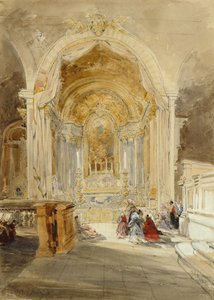 The Chapel of St John the Baptist, San Roque, Lisbon by James Holland