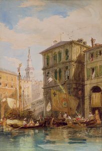 The Palazzo Dei Camerlinghi, Venice by James Holland