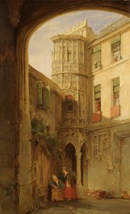 The remains of the palace of Philippe le Bel by James Holland