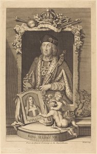 King Henry VII by James Hulett after George Vertue