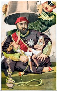 Abd-ul-Aziz, Sultan of Turkey from 1861 by James Jacques Joseph Tissot