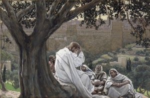 Christ Foretelling the Destruction of the Temple, illustration for The Life of Christ, c.1886-94 by James Jacques Joseph Tissot