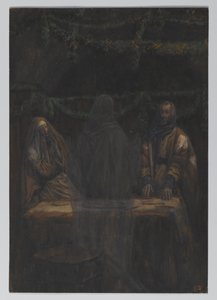 He Vanished from Their Sight, illustration from The Life of Our Lord Jesus Christ