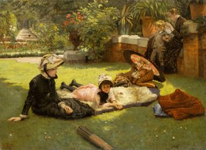 In Full Sunlight by James Jacques Joseph Tissot